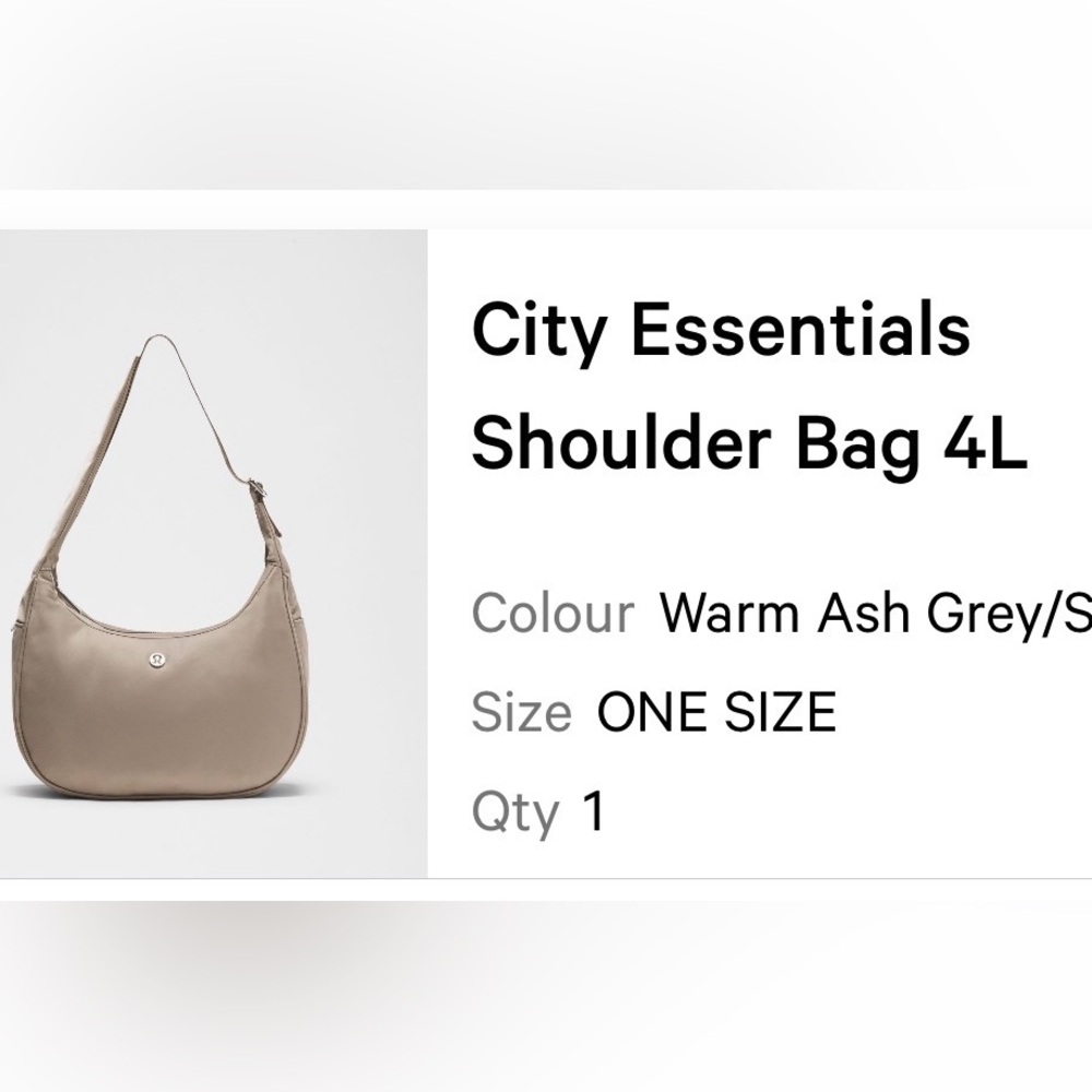 Lululemon Brown Shoulder Bag